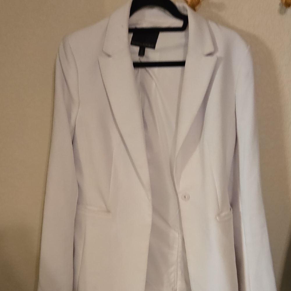Banana Republic Classic White Blazer